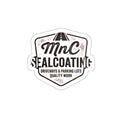 MnC Sealcoating Logo Die-Cut Sticker — Driveway & Parking Lot Quality Work